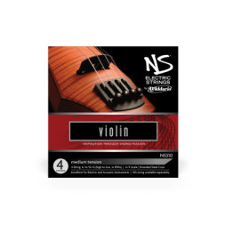 Струни для скрипки D'Addario NS Electric Violin String Set 4/4 Scale Medium Tension (NS310)