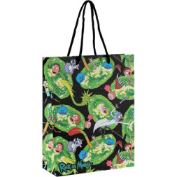 Подарунковий пакет Kite паперовий Rick and Morty 18х24 см (RM24-265)