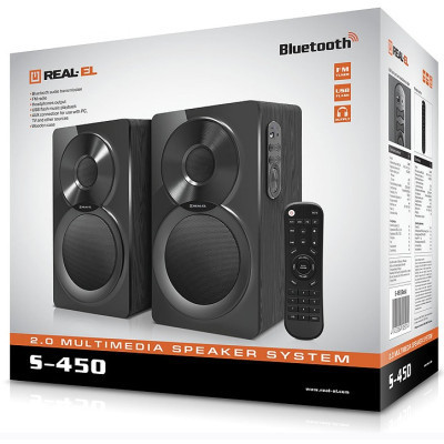 Акустична система REAL-EL S-450 Black
