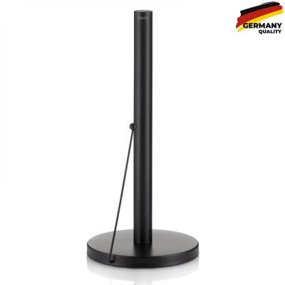 Тримач паперових рушників Kela Rollo 15 х 33,5 см Black (16904)