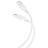 Дата кабель USB-C to Lightning 1.0m 27W braided XO (NBQ236A_White)