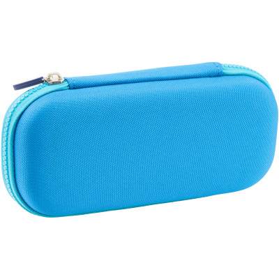 Пенал Cool For School з металевою аплікацією 1 відділення Блакитний (QT-5794-Blue)