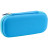Пенал Cool For School з металевою аплікацією 1 відділення Блакитний (QT-5794-Blue)