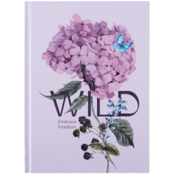 Книга записна Axent Wild А5, 96 аркушів, клітинка, тверда обкладинка (8459-5-A)