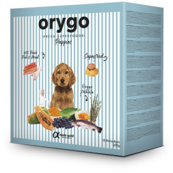 Напіввологий корм для собак Orygo Puppies (18х200 г) 3.6 кг (8436586312169)