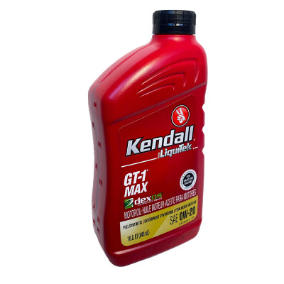 Моторна олива Kendall GT-1 MAX Premium Full-Synthetic 0w-20, 0,946л