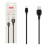 Дата кабель USB 2.0 AM to Lightning 1.0m 2.1A black XO (XO-NB-103-L-1-BK)