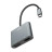 Перехідник XO 4-in-1 Dock USB-C (HDMI/VGA/USB3.0/USB-C PD) (XO-HUB001SL)