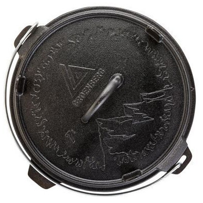 Котел туристичний Groenberg Askja Pot 30 cm / 7 L Black (266017) (DAS303244)