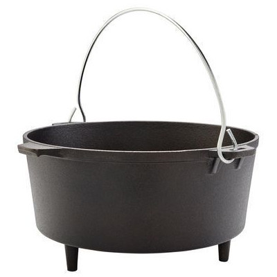 Котел туристичний Groenberg Askja Pot 30 cm / 7 L Black (266017) (DAS303244)