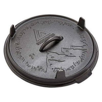 Котел туристичний Groenberg Askja Pot 30 cm / 7 L Black (266017) (DAS303244)