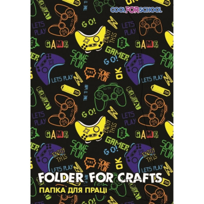 Папка для трудового навчання Cool For School А4 CFS ламінований картон, на гумці (CF32005-02)