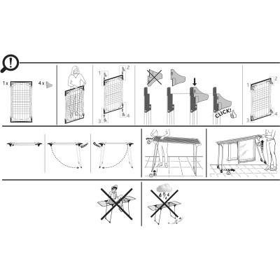 Сушарка для білизни Gimi Dinamik 20 Plus підлогова (169267) (929682)