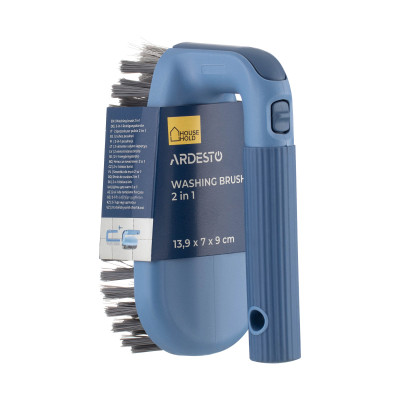 Щітка для прибирання Ardesto 2 в 1 13.9х 7 х 9 см (ARHE1302B)