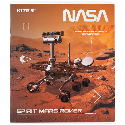 Зошит Kite NASA 48 аркушів, клітинка (NS24-259)