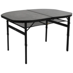 Туристичний стіл Bo-Camp Northgate Oval 120x80 cm Black/Grey (1404187)