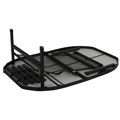 Туристичний стіл Bo-Camp Northgate Oval 120x80 cm Black/Grey (1404187)