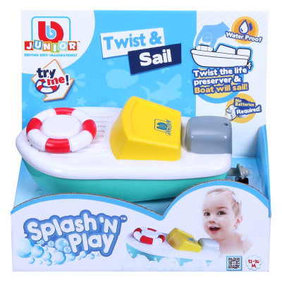 Іграшка для ванної Bb Junior Splash &#039;N Play Twist&amp;Sail Човен (16-89002)