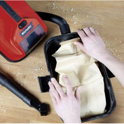 Мішок для пилососу Einhell TC-VC 18/10 Li-Solo, паперові, 10л, 5 шт (2351260)