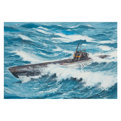 Збірна модель Revell Підводний човен Type VII C/41 рівень 4 масштаб 1:144 (RVL-05100)