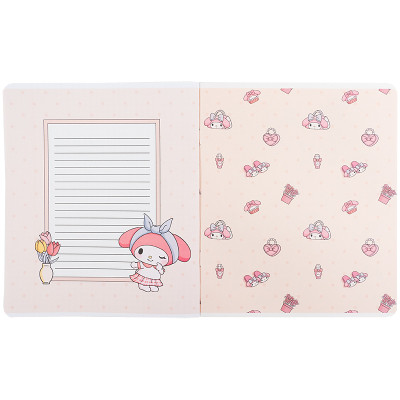 Зошит Kite Kuromi, 24 аркуші, клітинка (HK25-238)