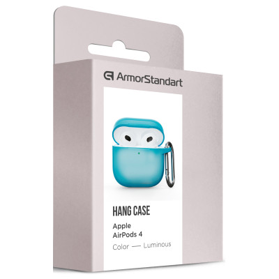 Чохол для навушників Armorstandart Hang Case для Apple AirPods 4 Luminous (ARM81285)