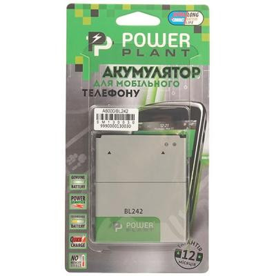 Акумуляторна батарея PowerPlant Lenovo A6000 (BL242) 2300mAh (SM130030)