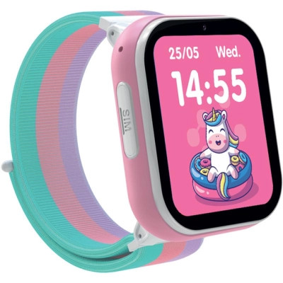 Смарт-годинник Gelius Pro GP-PK008 (Rainbow) White Kids smart watch with GPS/4G (Pro GP-PK008 (Rainbow) White)