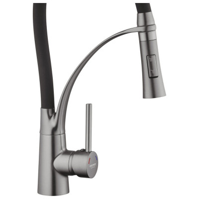 Змішувач Kroner Ersel-GRP03393BLK