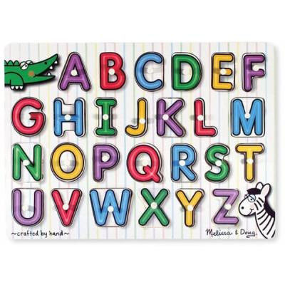 Розвиваюча іграшка Melissa&amp;Doug Рамка-вкладиш Англійський алфавіт (MD23272)