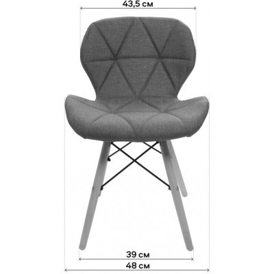 Кухонний стілець GT Racer X-D27 Velvet Gray