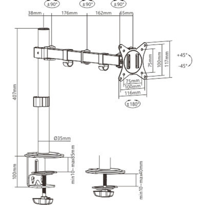 Кронштейн HiSmart HS082390