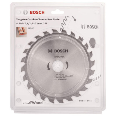 Диск пильний Bosch ECO WO 200x32-24T (2.608.644.379)