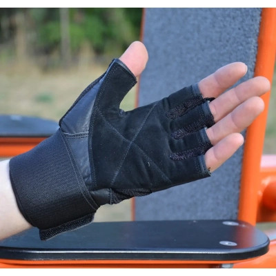 Рукавички для фітнесу MadMax MFG-269 Professional Exclusive Black S (MFG-269-Black_S)