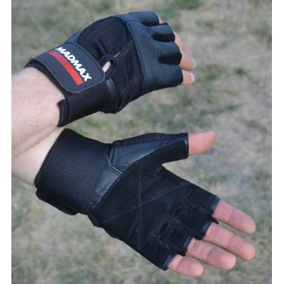 Рукавички для фітнесу MadMax MFG-269 Professional Exclusive Black S (MFG-269-Black_S)