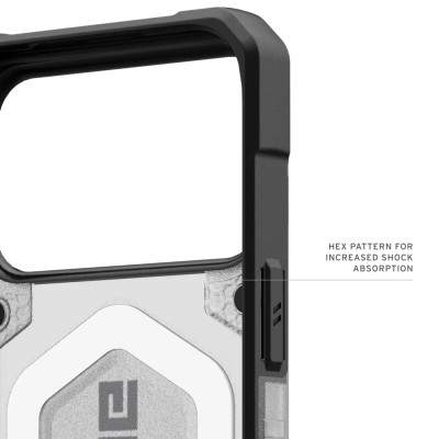 Чохол до мобільного телефона UAG Pathfinder Clear MagSafe iPhone 17 Pro Max Ice/Silver (114552114333)