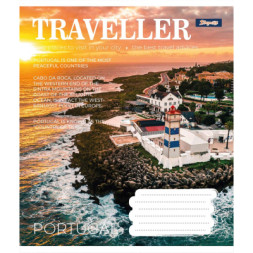 Зошит 1 вересня А5 Traveller 96 аркушів, лінія (766504)