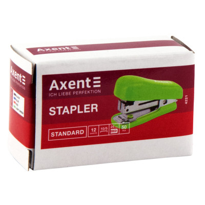 Степлер Axent Standard No. 10/5, 12 sheets, Blue (4221-02-A)