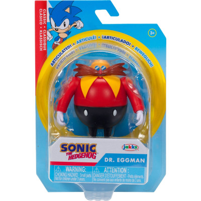 Фігурка Sonic the Hedgehog з артикуляцією - Класичний Доктор Еггман 6 см (41435i)