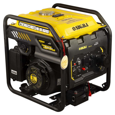 Генератор Sigma інверторний, 5.5/6.0kW, 15л, з виведенням під АВР (5710771)