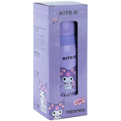 Поїльник-непроливайка Kite термос 350 мл, Kuromi (HK24-301)