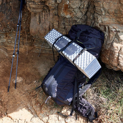 Туристичний килимок Naturehike IXPE CNK2300DZ017 алюмінієва плівка 200 x 65 х 2 см темно-блакитний (6976023923197)