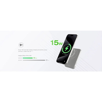 Батарея універсальна EcoFlow RAPID Magnetic Power Bank 5000 Light Blue (EF-RAPID5000-L-EU)