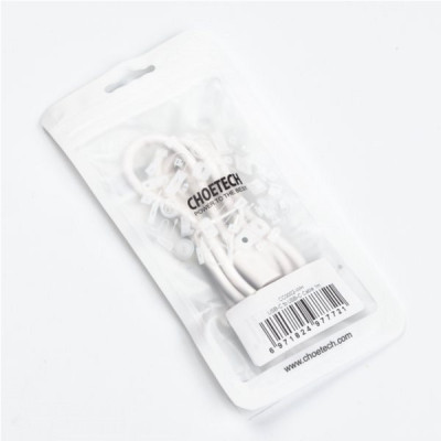 Дата кабель USB-C to USB-C 1.0m USB 2.0 Choetech (CC0002-WH)