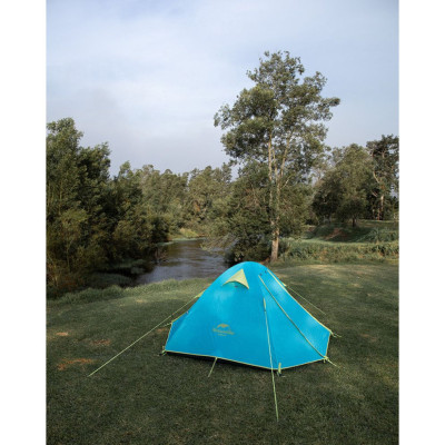 Намет Naturehike двомісний P-Series NH18Z022-P 210T/65D блакитний (6975641887911)