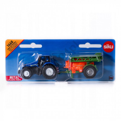 Спецтехніка Siku Трактор Real з обприскувачем (6337081)