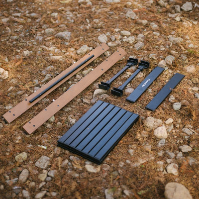 Туристичний стіл Naturehike комбінований NH21JU011 алюміній / бук (6927595797808)