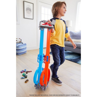 Автотрек Hot Wheels Портативний &quot;Подвійна петля&quot; (GFH85)