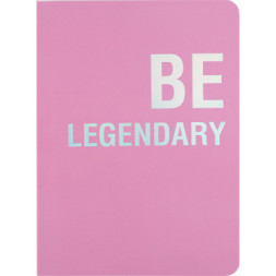 Книга записна Axent Motivation Be legendary A5 у клітинку 80 аркушів (8700-6-A)