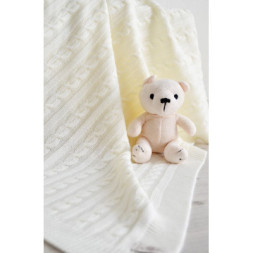 Плед Прованс Soft коси Молочний 220х240 см (13909)